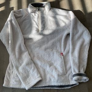 The North Face| Women’s Osito 1/4-Zip Pullover Jacket| Vintage White